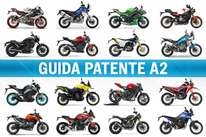 Guida patente A2: a 18 anni puoi guidare moto di varie cilindrate, come quelle sportive, da enduro o naked, che trovi in questa carrellata.